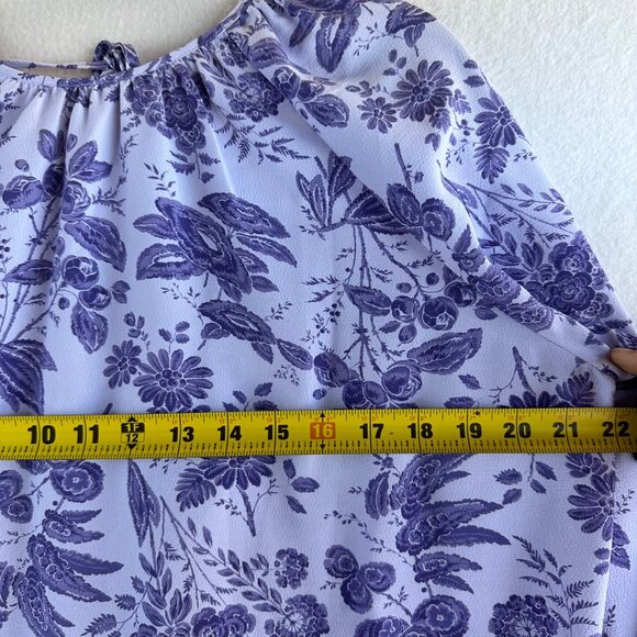 NWT Hill House Maxi Dress Womens Medium Floral Purple Boho Cottage The Simone - Picture 10 of 15